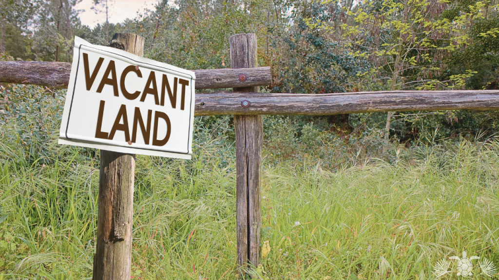 Buying Land in Hawaii Big Island: Vacant Land Sign