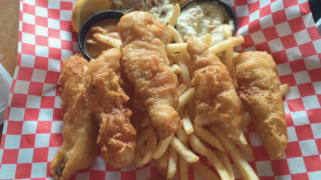 Oceans Sports Bar And Grill Fish And Chips