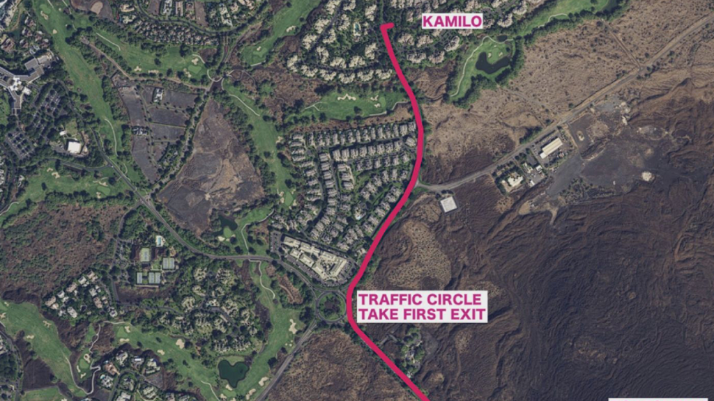 Ka Milo at Mauna Lani Map