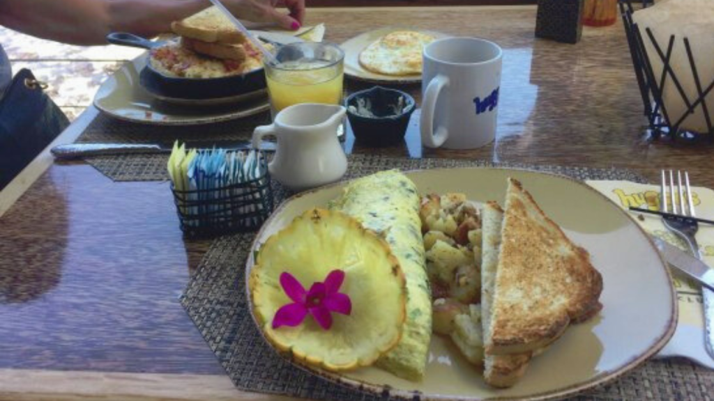 Breakfast at Huggos