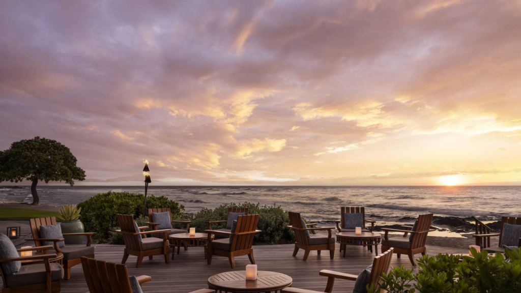Residents Beach House in Hualalai Hawaii