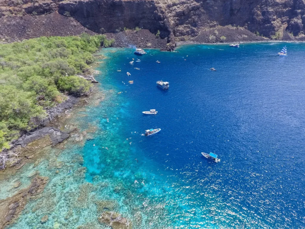 Kealakekua Bay Aerial