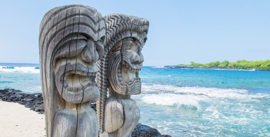A beautiful shot of Puuhonua O Honaunau State Park
