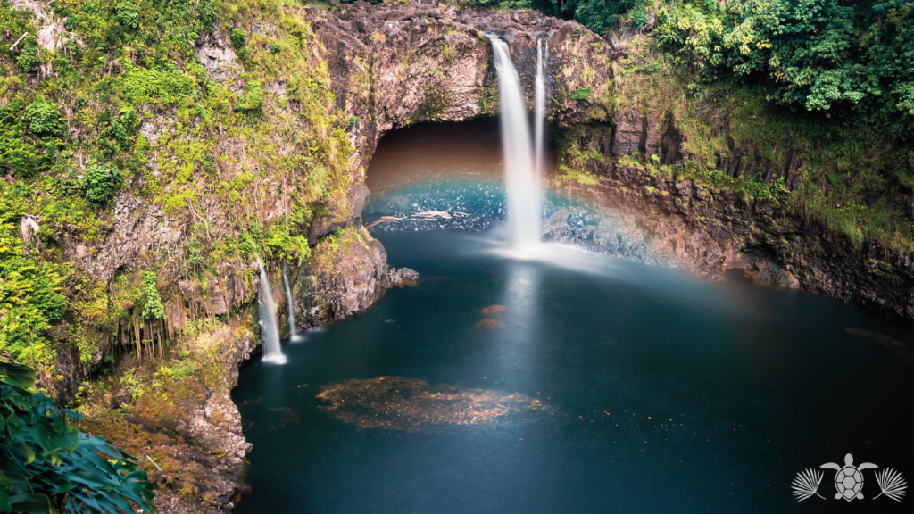 Rainbow Falls in Hilo Hawaii