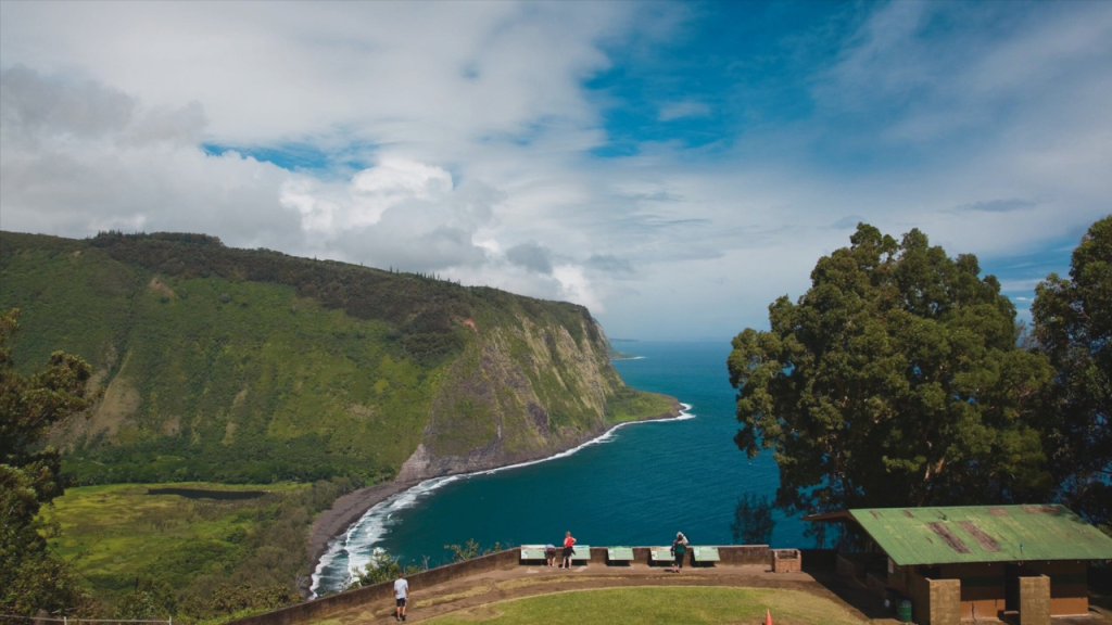 Honokaa Town Along Hamakua Coast