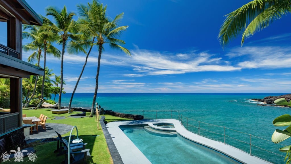 Beautiful View from an Oceanfront Property
