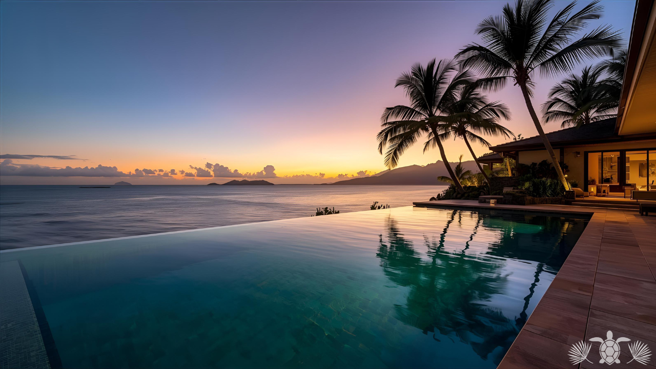 Pool with Overlooking Oceanview - Big Island Real Estate - Kona Realtor, Soraya Letournel Pool with Overlooking Oceanview