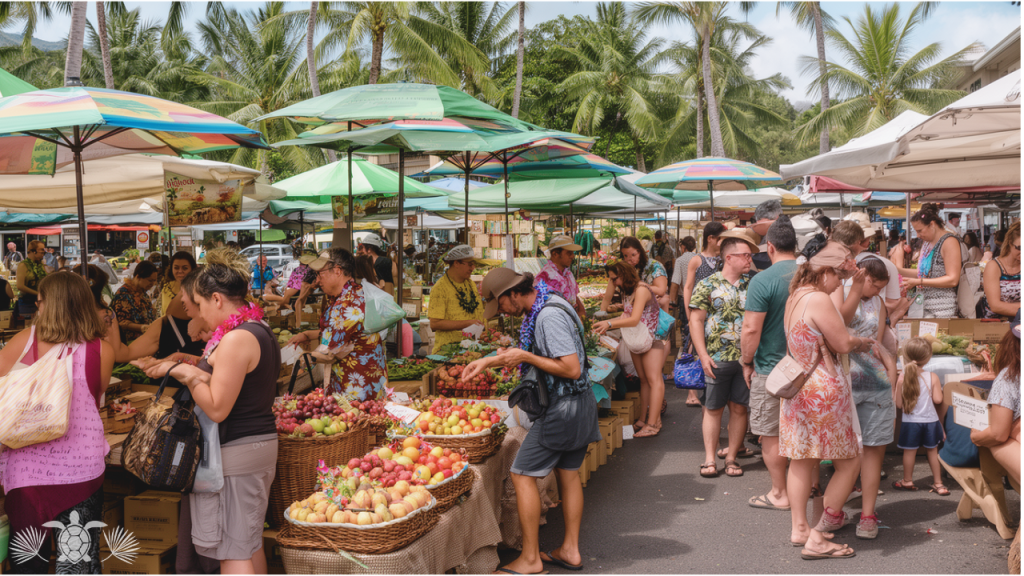 Local Farmers Market on the Big Island