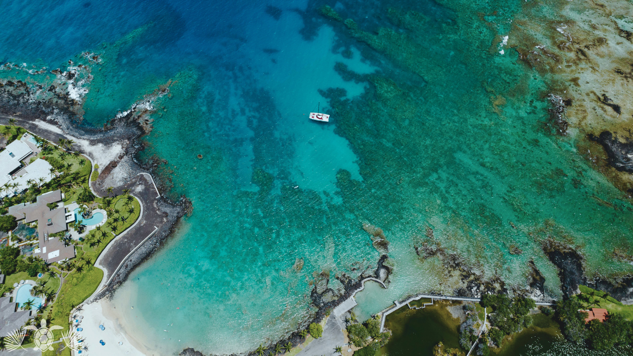 Big Island Real Estate Market - Aerial View of Beach on the Big Island