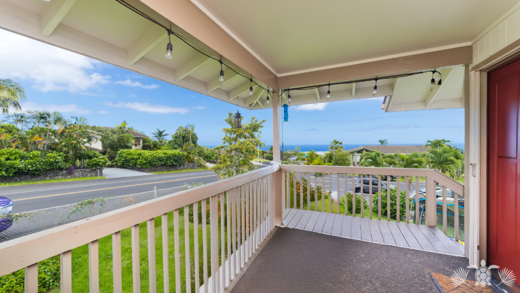 Big Island Real Estate Market - Lanai of a Home in Kailua Kona